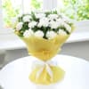 Bouquet of 20 White Carnations Online