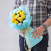 Buy Bouquet of 8 Yellow Roses