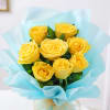 Shop Bouquet of 8 Yellow Roses