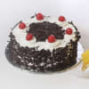 Buy Bouquet of Mix Flowers with Round Black Forest Cake