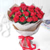 Bouquet of Red Carnations (25 stems) Online