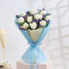 Gift Bouquet of White Roses