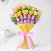 Bouquet of Yellow and Pink Roses Online