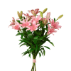 Bouquet Pink lilies Online