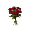Bouquet with 10 red roses Online
