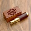Brass and Leather Finish Telescope in Birthday Box Online