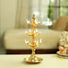 Brass Three Layers Metal Diya Online