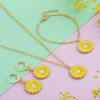 Breezy Sunflower Jewellery Set for Girls Online