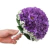 Bridal Purple Lisianthus bouquet Online