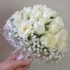 Bridal White bouquet Online