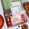 Bright Floral Heart Pendant Hamper For Sister Online