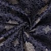 Shop Brocade Silk Patchwork Bedcover - Blue (Set of 5)