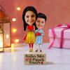 Brother Sister Personalized Caricature Stand Online