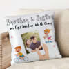 Shop Brother & Sister Personalized Satin Pillow