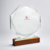 Brown Base Crystal Octagon Trophy Online