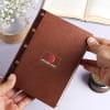 Buy Brown Leathjer Journal - Customized WIth Logo