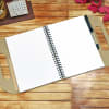 Buy Brown Spiral Notepad with Sticky Notes & Pen- Customized with Logo