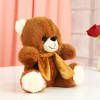 Shop Brown Teddy And Candles Personalized Hamper