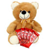 Brown Teddy with Kitkat Chocolates Online