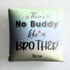 Gift Buddy Like Brother Personalized Satin Pillow