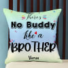 Buddy Like Brother Personalized Satin Pillow Online