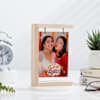 Built-In Besties Personalized Wooden Photo Holder For Siblings Online