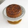 Buy Bunch of 10 Lilies with Whole Wheat Orange Chocolate Cake (Half Kg)