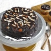 Buy Bunch of 10 Pink Roses with Whole Wheat Zucchini Chocolate Cake (Half Kg)