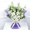 Bunch of 10 White Orchids Online