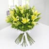 Bunch of 10 Yellow Lilies Online