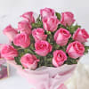 Buy Bunch of 15 Pink Roses