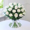 Bunch of 20 White Roses Online