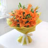 Bunch of Beautiful Orange Asiatic Lilies Online