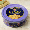 Shop Butter Cookies With Chocolate Almonds Diwali Gift Set