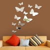 Butterfly-Shaped Acrylic Wall Mirror - Assorted - Set Of 14 Online