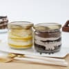 Gift Butterscotch and Chocochip Jar Cakes