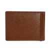 Gift Camel Tan Vintage Grained Leather Men's Wallet - Customizable with Logo