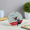 Captain America Personalized Table Clock Online