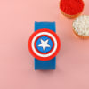 Gift Captain America Rakhi Set for Kids
