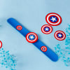 Captain America Shield Rakhi for Kids Online