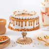 Gift Caramel Drip Crunch Cake