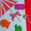 Shop Carnival-Shaped Jumbo Crayons - Set Of 5