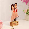Gift Carry Your Love Personalized Caricature Stand