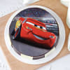 Buy Cars Lightning McQueen Cake (Half Kg)