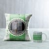 Cartouche Personalized Birthday Cushion & Mug Online