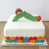 Caterpillar 3rd Birthday Fondant Cake (2.5 Kg) Online