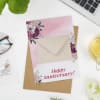 Shop Celebrating Us - Personalized Anniversary Greeting Card With Envelope