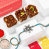 Celestial Bliss Rakhi And Barfi Combo Online