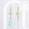 Gift Celestial Meenakari And Kids Rakhi Set