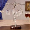 Gift Centerpiece Metallic Wine Glass Holder